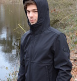 Airforce Softshell Jacket Webbing Summer Softshell True Black
