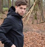 Airforce Softshell Jacket Chestpocket Summer Softshell True Black