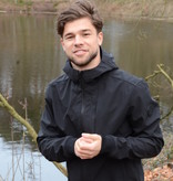 Airforce Softshell Jacket Chestpocket Summer Softshell True Black