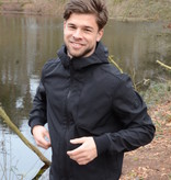 Airforce Softshell Jacket Chestpocket Summer Softshell True Black