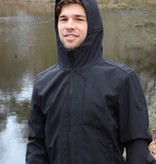 Airforce Softshell Jacket Chestpocket Summer Softshell True Black