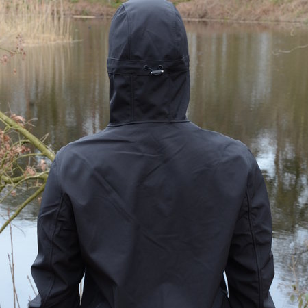 Airforce Softshell Jacket Chestpocket Summer Softshell True Black