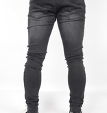 Gabbiano Ultimo Jeans Black Destroyed