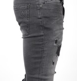 Gabbiano Ultimo Jeans Black Destroyed