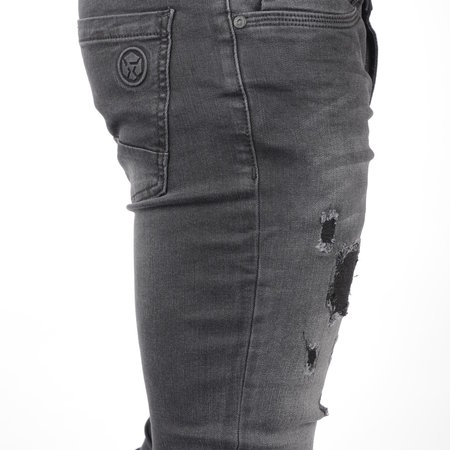 Gabbiano Ultimo Jeans Black Destroyed