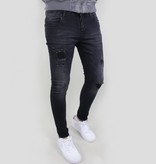 Gabbiano Ultimo Jeans Black Destroyed