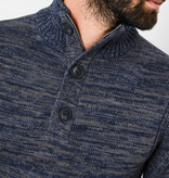 Petrol M-3000-KWC206 Knitwear Collar 5091 - Deep Navy