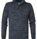 Petrol M-3000-KWC206 Knitwear Collar 5091 - Deep Navy