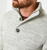 Petrol M-3000-KWC206 Knitwear Collar 0007 - Antique White