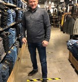 Petrol M-3000-KWC206 Knitwear Collar 5091 - Deep Navy