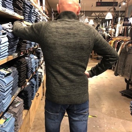 Petrol M-3000-KWC206 Knitwear Collar 6089 - Bottle