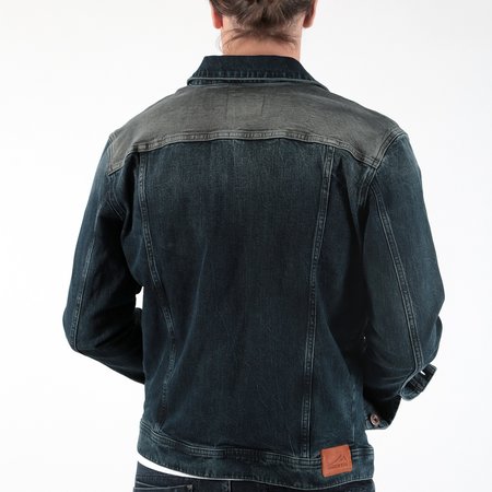 M.O.D  Jimmy Jeans Jacket Lytton Blue 3142
