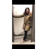 Airforce Fishtail Long Parka Dark Olive Green