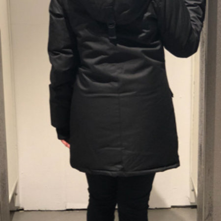 Airforce Slimfit Parka True Black