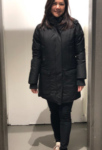 Slimfit Parka True Black