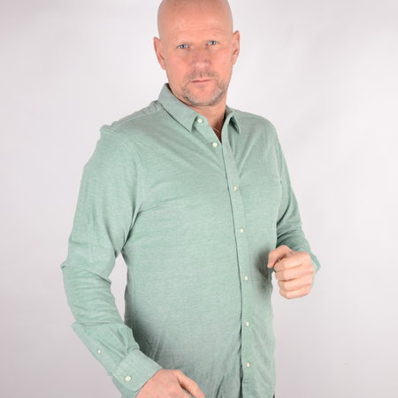 Only & Sons Knitted Melange Shirt Medium Green 22009904