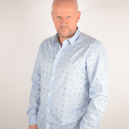 Only & Sons Poplin Shirt Cashmere Blue 22015474