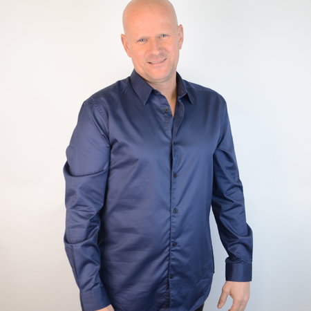 Only & Sons Easy Iron Shirt Dress Blues 22019830