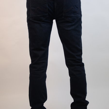 Petrol Tymore Blue Black Tapered Fit