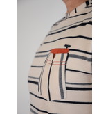 Gabbiano T-shirt Round Neck Ecru 15215