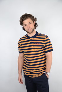 Onseven Polo Indigo NF 6622 Tangerine