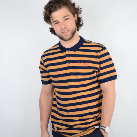 Only & Sons Onseven Polo Indigo NF 6622 Tangerine
