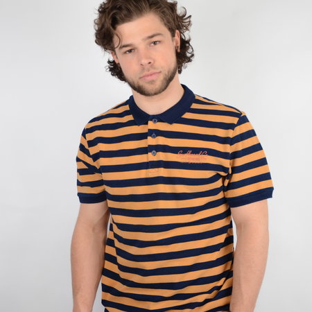 Only & Sons Onseven Polo Indigo NF 6622 Tangerine