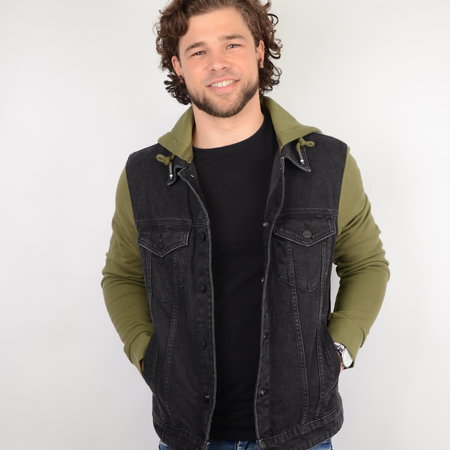 Only & Sons Onscoin Hood Trucker Black 5728