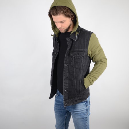 Only & Sons Onscoin Hood Trucker Black 5728