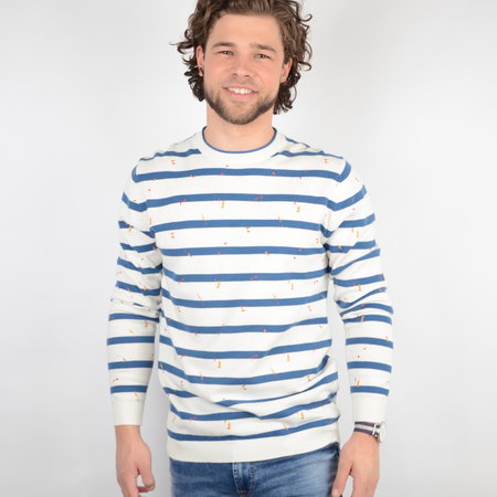 Only & Sons Onsgarson 12 Striped Print Dark Blue