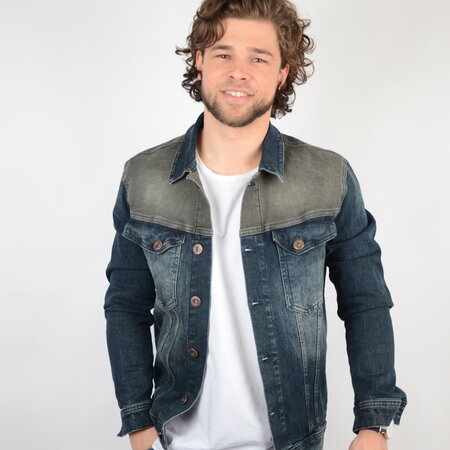 M.O.D  Jimmy Jeans Jacket Lytton Blue 3142