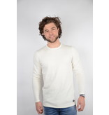 Only & Sons Onsgarson Life 12 Wash Crew Knit Noos White