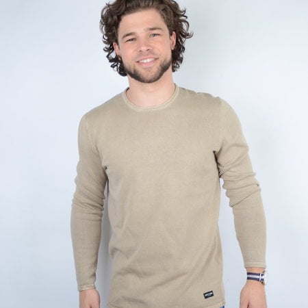 Only & Sons Onsgarson Life 12 Wash Crew Knit Noos Chinchilla