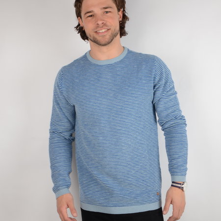 Petrol Knitwear R-Neck Parrot Blue (KWR206)