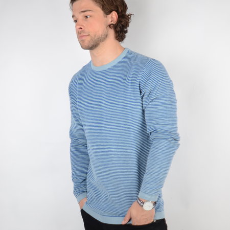 Petrol Knitwear R-Neck Parrot Blue (KWR206)
