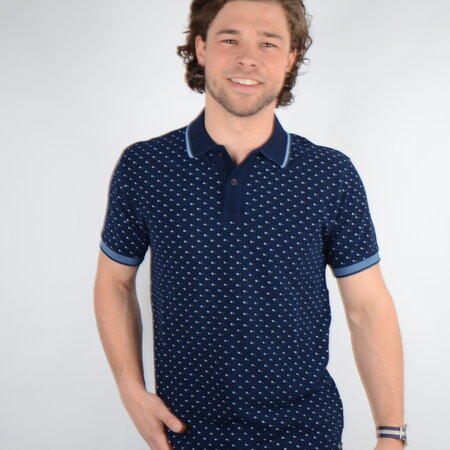 Petrol Polo SS Dark Indigo (POL917)