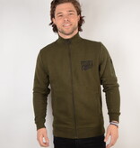 Petrol Sweater Collar Dark Army (SWC320)