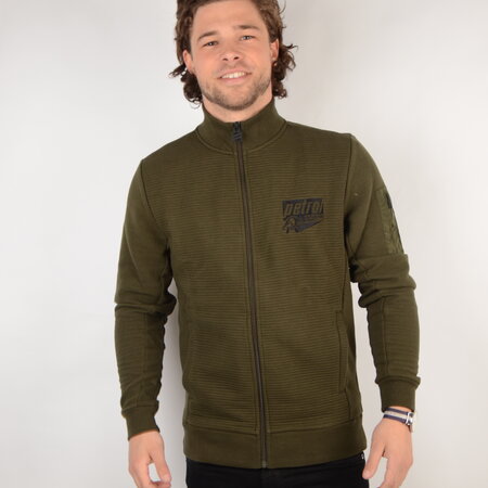 Petrol Sweater Collar Dark Army (SWC320)
