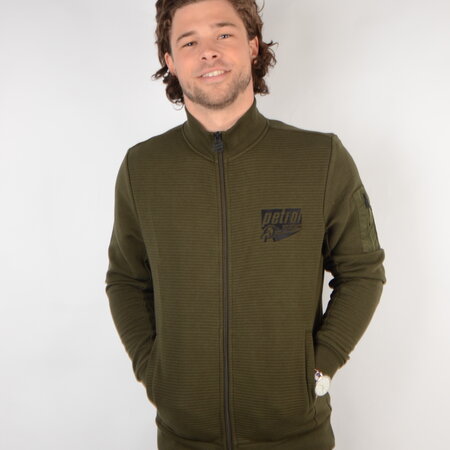 Petrol Sweater Collar Dark Army (SWC320)