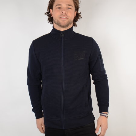 Petrol Sweater Collar Dark Navy (SWC320)