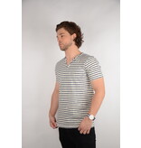 Petrol T-shirt SS V-Neck Chalk White (TSV638)