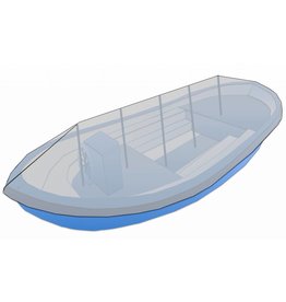 Boat cover for all types of open boats including frame