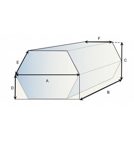 Bootzeil Sechseckige Schutzhülle auf Maß