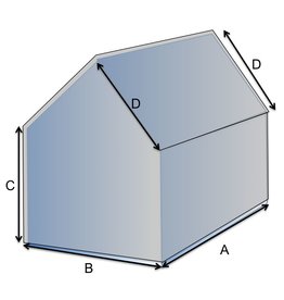 Pentagonal shape custom cover