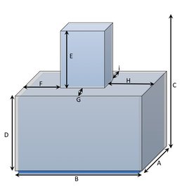 Bootzeil Cube cover on square cover