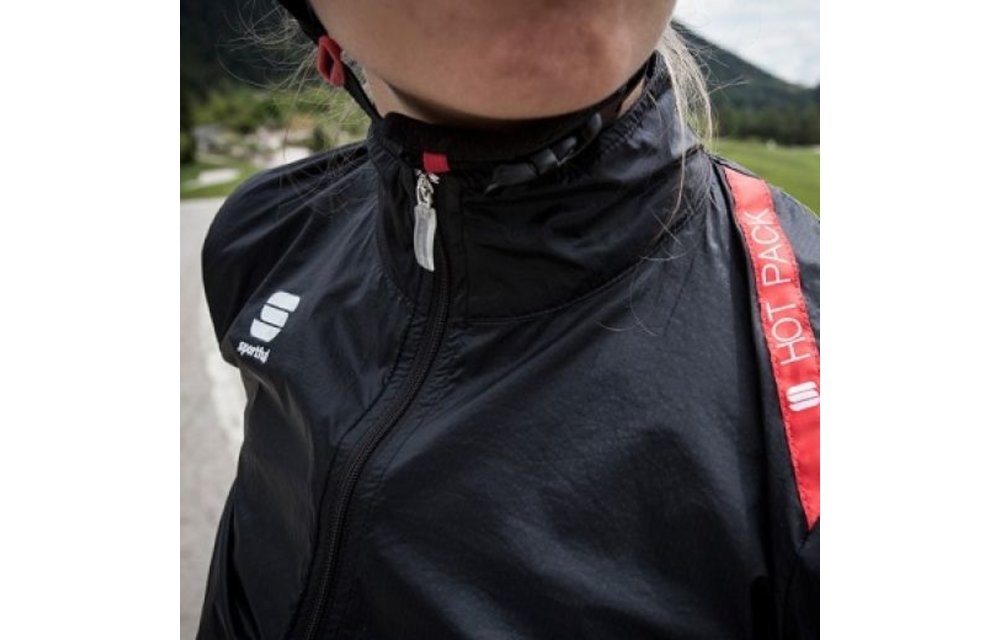 Sportful Hot pack 5 regen/wind Dames Jack zwart