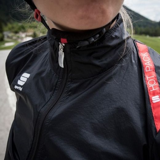 Sportful Hot pack 5 regen/wind Dames Jack zwart