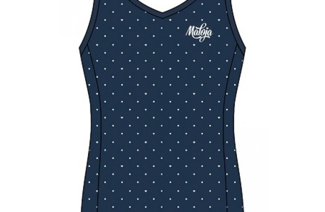 Maloja RubiM multisport top blauw Maat XL
