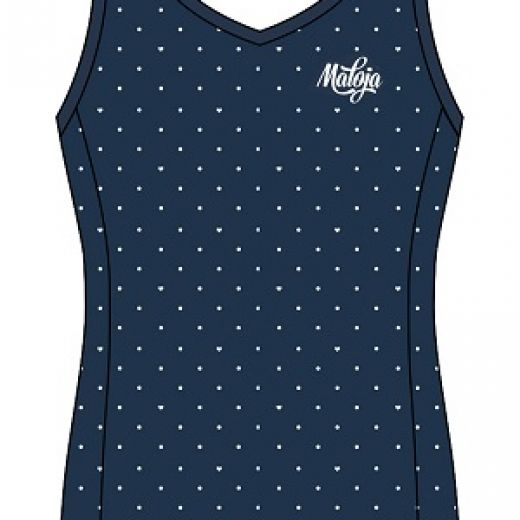 Maloja RubiM multisport top blauw Maat XL