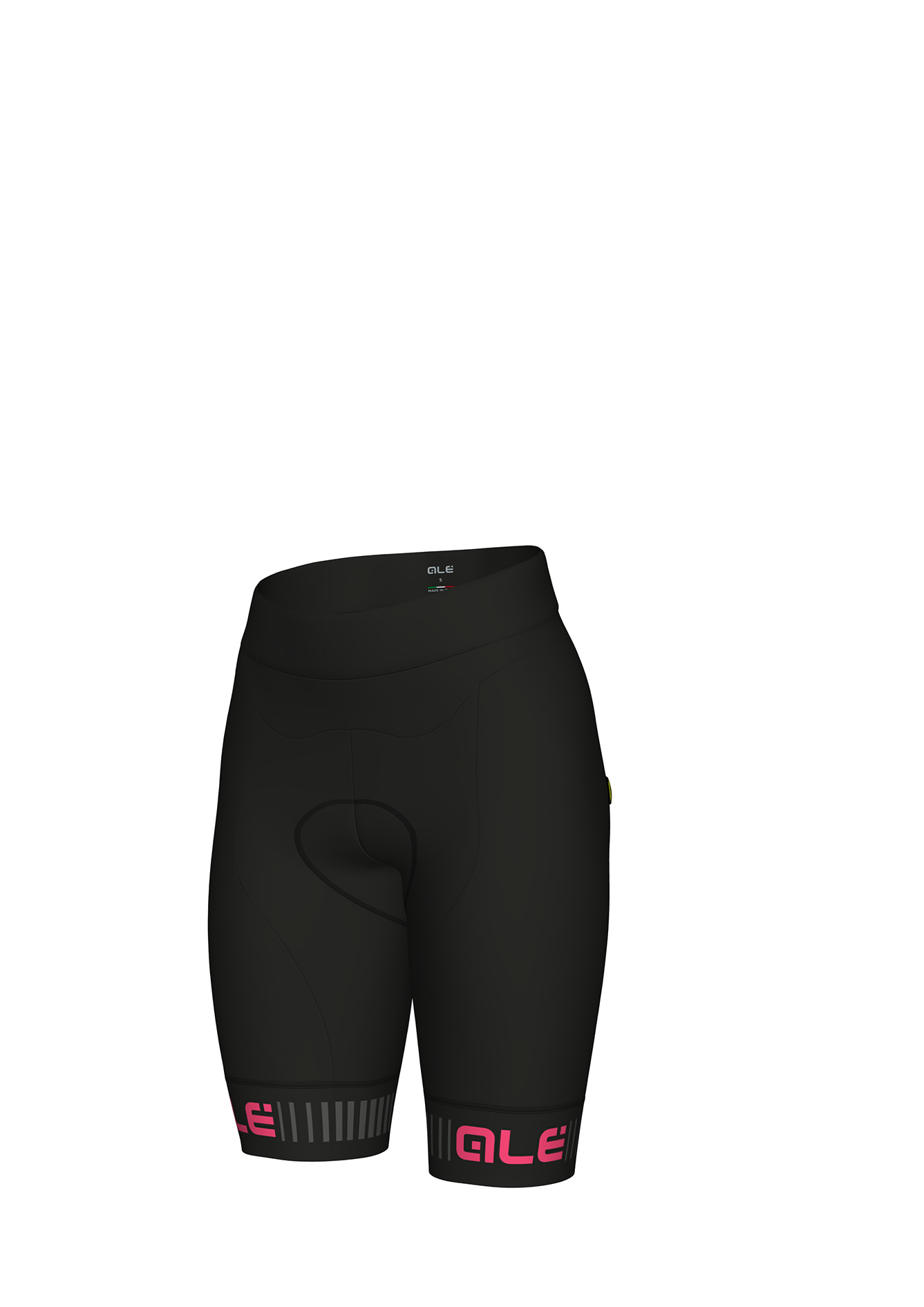 Alé Traguardo Dames Shorts Black-Fluo Pink